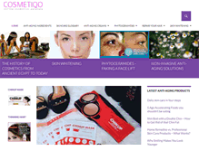 Tablet Screenshot of cosmetiqo.com